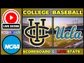 UC Irvine vs UCLA LIVE Mar 10 2026 NCAA Baseball SCOREBOARD Bruins Homestand at Jackie