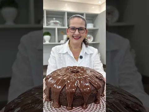 BOLO DE CHOCOLATE SUPER FOFINHO - DIFERENTE DE TODOS QUE VOCÊ JÁ FEZ