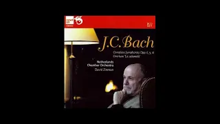 Johann Christian Bach Complete Symphonies Opp 6 9 18 Overture La Calmita 