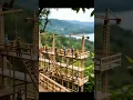 Lagu Tiny setting up a viewing deck at Toba Geopark overlooking#trending #shortvideo #shorts #tinyworkers