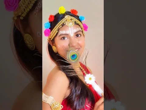 Radha transition🦚💚🕊️🥹❤️ #trending #radha