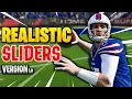 REALISTIC Madden 23 Sliders - Version 1 0 User vs CPU