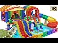 Download Lagu DIY - How To Build Mini Swimming Pool For Pet From Magnetic Balls (Satisfying) | Magnet World Series
