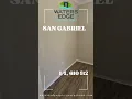 San Gabriel 1 bedroom 1 bath 610 SQFT