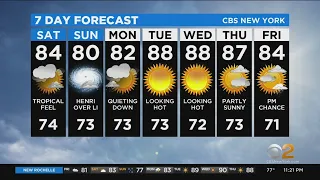 New York Weather CBS2 Nightly Forecast at 11PM