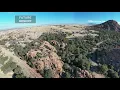 Drone of Peavine Trail in Prescott Arizona
