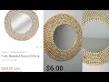 Beaded Round Mirror Kirklands Dupe The Look For Less Challenge October 2020 Home Decor DIY Series