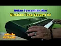 BULAN - Mega Mustika | Karaoke dut band mix nada pria | Lirik