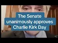 Download Lagu US Senate unanimously approves Charlie Kirk Day. (But wait, there's more) 