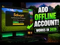 How To Add Offline Account In Salwyrr Launcher 2026 Working Method
