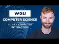WGU Computer Science Master s Degree - Human Computer Interaction