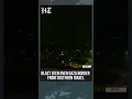 Blast Seen Near Gaza Border From Southern Israel, Flash Captured on Camera