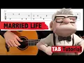 Download Lagu Up - Married Life | EASY FINGERSTYLE Guitar tutorial