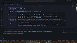 Implementation of compose and pipe using JavaScript