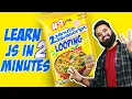 Loops in JavaScript 2 Minute JS JavaScript Tutorials in Hindi Part 09