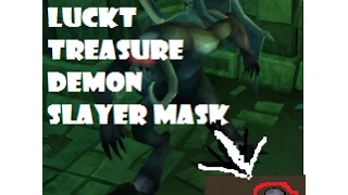rs3 black demon slayer mask guide