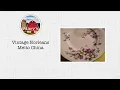 Vintage Norleans Meito China Marys Red Barn
