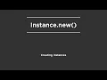 Roblox Studio Beginner Series Part 14 Instance new
