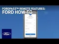 FordPass Connect Using FordPass to Activate Remote Vehicle Features Ford How-To Ford