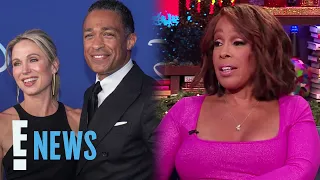 Gayle King Weighs In On Messy Amy Robach T J Holmes Situation E News