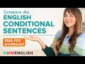 Compare ALL English Conditional Sentences with examples