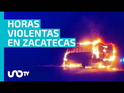 Download MP3 detención de 6 integrantes del Cártel de Sinaloa desata bloqueos y quema de vehículos en Zacatecas