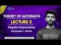 5 - Regular Expression Examples Notes Theory of Automata