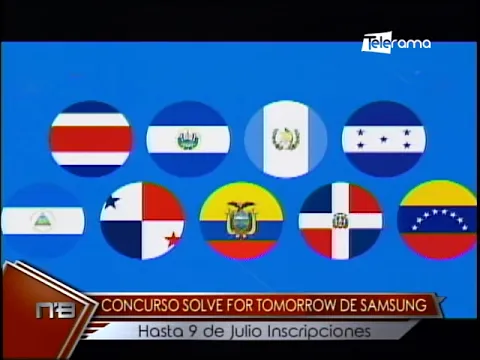Concurso Solve for Tomorrow de Samsung hasta 9 de julio inscripciones