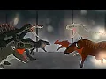 Download Lagu team spinosaurus vs team indominus rex // dinosaur battle // stick nodes pro animation