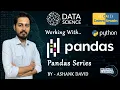 Intro to Pandas and Pandas Series Data Science Coders Arcade