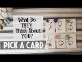 What Do They Think About You Pick a Card Reading