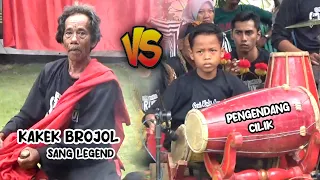 Download KAKEK BROJOL 🆚 PENGENDANG CILIK ‼️ \ MP3