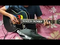 TRAGEDI OKTOBER Fingerstyle cover (Awie) | KARAOKE berserta LIRIK | Faiz Fezz