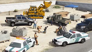 الشرطة تهين رجل و تجبره يتنازل عن أرضه ، لكن ما فعله لهم لم يتوقعوه || فلم قراند 5