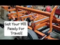 Packaging your Wood-Mizer mill for transport Lt-35 40 50