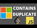 Contains Duplicate - Leetcode 217