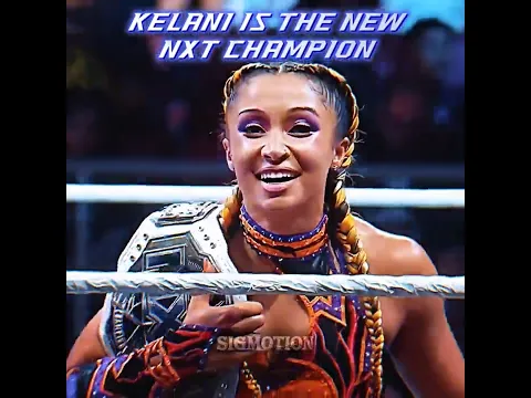 Kelani Jordan vs Kendal Grey for the NXT Women's Championship Highlights Edit #nxt #wwe #wrestling