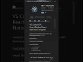 VS Code Extensions for React Projects Coding React Placement Development
