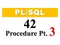 tutorial 42 How To Create Stored Procedure With Parameters In Oracle Database