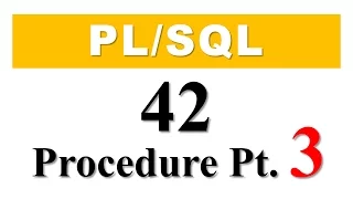 tutorial 42 How To Create Stored Procedure With Parameters In Oracle Database