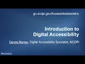 For vendors Introduction to Digital Accessibility Vendor webinar series 2025
