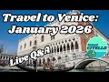 Travel to Venice in January 2026