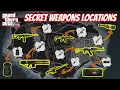 Hidden Secret Weapons Locations in GTA 5 | *NO MODS* Story mode | Mc ABLE #gta5
