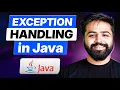 Java Exception Handling from Scratch Exceptions vs Errors Java Full Course