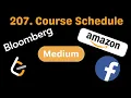 Leetcode 207 Course Schedule Asked by Amazon Facebook Bloomberg