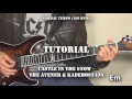 The Avener & Kadebostany - Castle In The Snow (Quick Guitar Tutorial + Tabs)