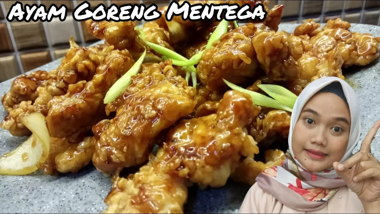 Resep Ayam Goreng Tepung Saus Mentega 00:01- Intro 00:13- Marinasi ayam lalu balut dengan bahan pela. 