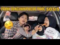 PRANK BANGUNIN PACAR PAKE SOSIS SUPER JUMBO || KOK DIA MALAH NAGIH😱
