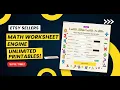 How to Make Sell Math Worksheets on Etsy Passive Income Kids Math Printable Generator