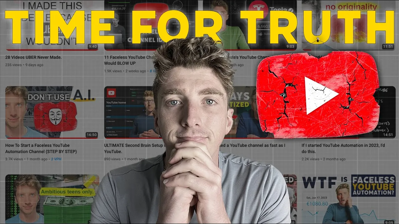 Cover image for The Truth Behind a 200-Day YouTube Automation Journey